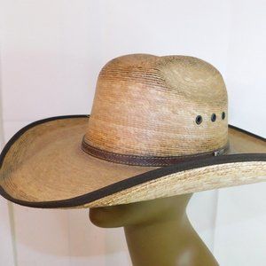 Atwood Lonestar Hats Cowboy Pride Size 7 1/8 Western Stampede String